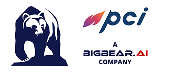 PCI, a BigBear.ai Company のロゴ